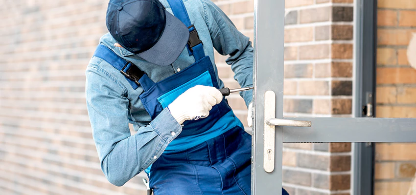Pivot Storefront Door Locks Installation in Bradenton, Florida