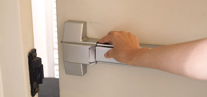 Roller Gate Panic Bar Installation in Bradenton, Florida
